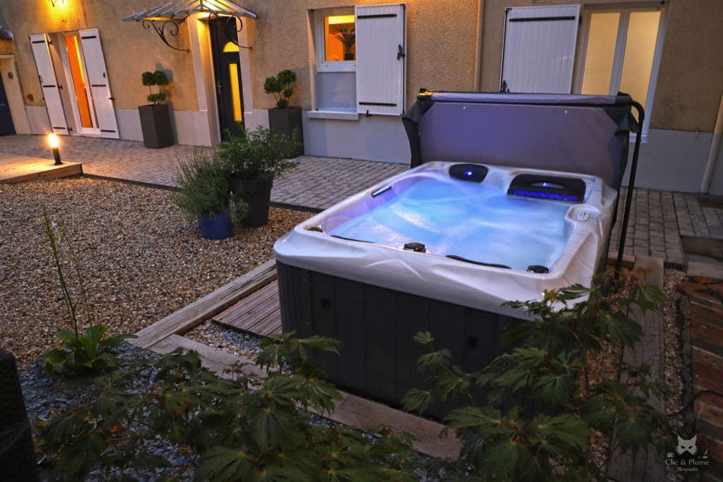 jacuzzi gîte